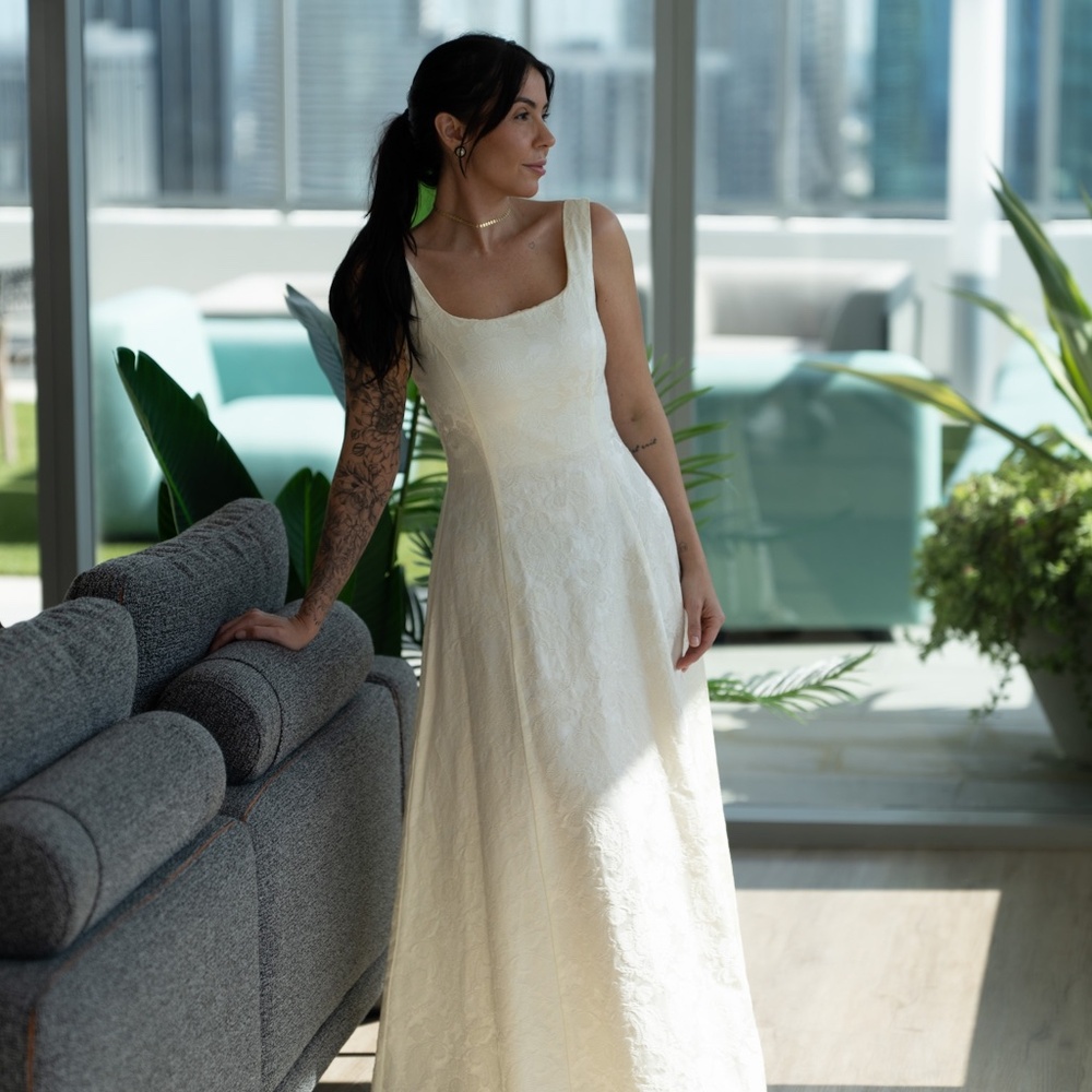 Vintage 1990s Scott Mcclintock Bridal Dress